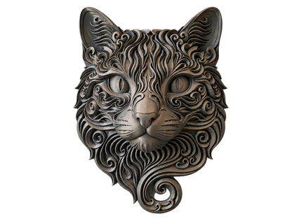 Gelockte Katze