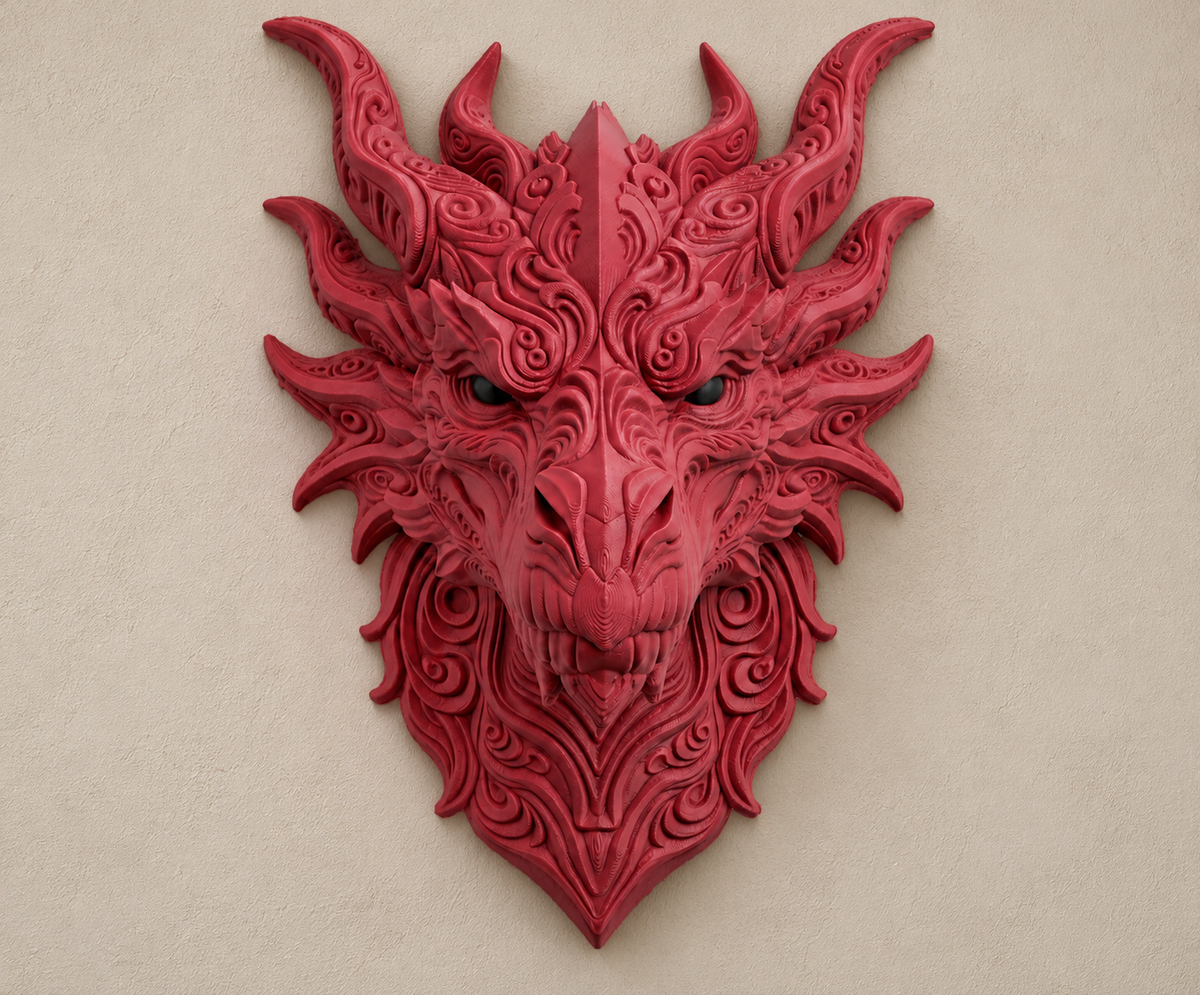 Roter Drache