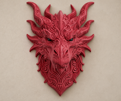 Roter Drache