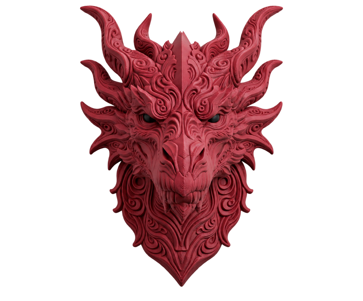 Roter Drache