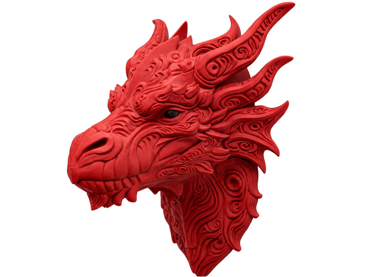 Roter Drache