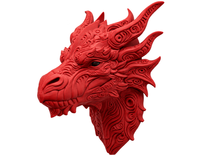 Roter Drache