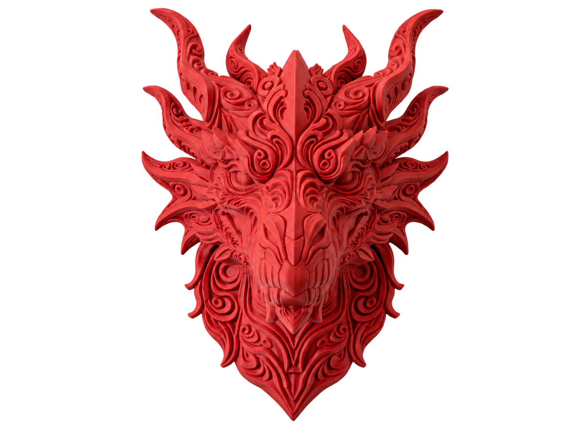 Roter Drache