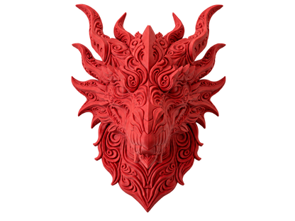 Roter Drache
