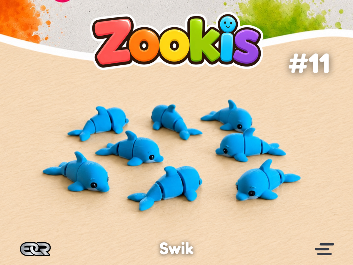 Swik Delfin – Zookis #11, der Wellenreiter vom Schaummeer