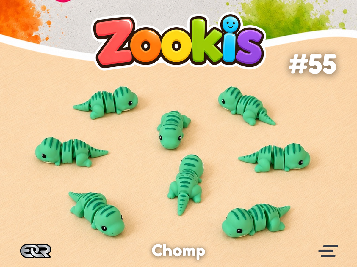 Chomp T-Rex – Zookis #55, der Vorsichtige von den Stillen Platten