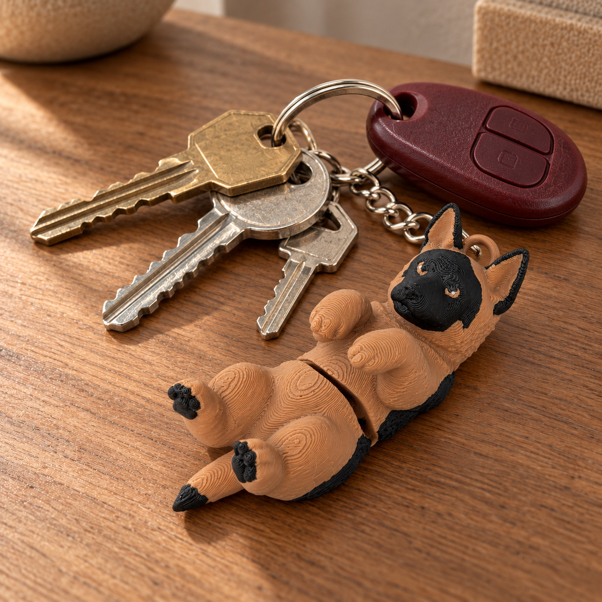 Deutscher Schäferhund Schlüsselanhänger