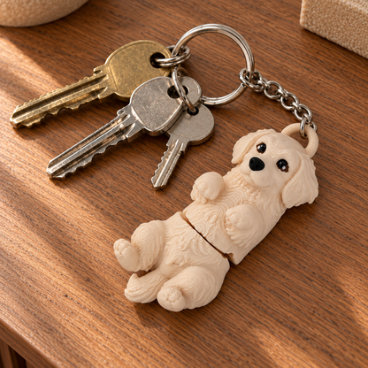 Golden Retriever Schlüsselanhänger