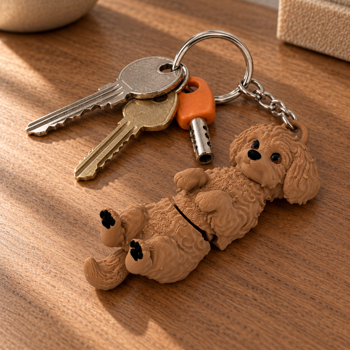 Cavapoo Schlüsselanhänger