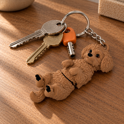 Cavapoo Schlüsselanhänger