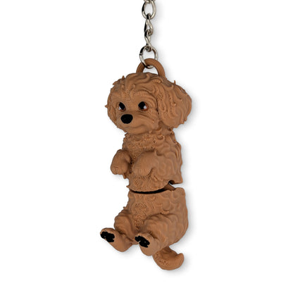 Cavapoo Schlüsselanhänger – Gelenkiger Flexibler Hund
